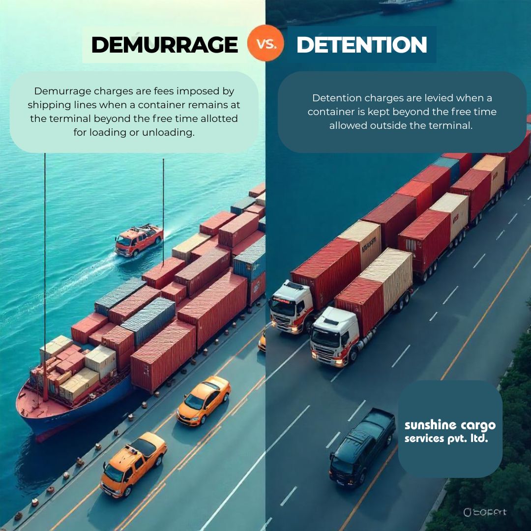 Demurrage and Detention Charges: What They Are and How to Avoid Them