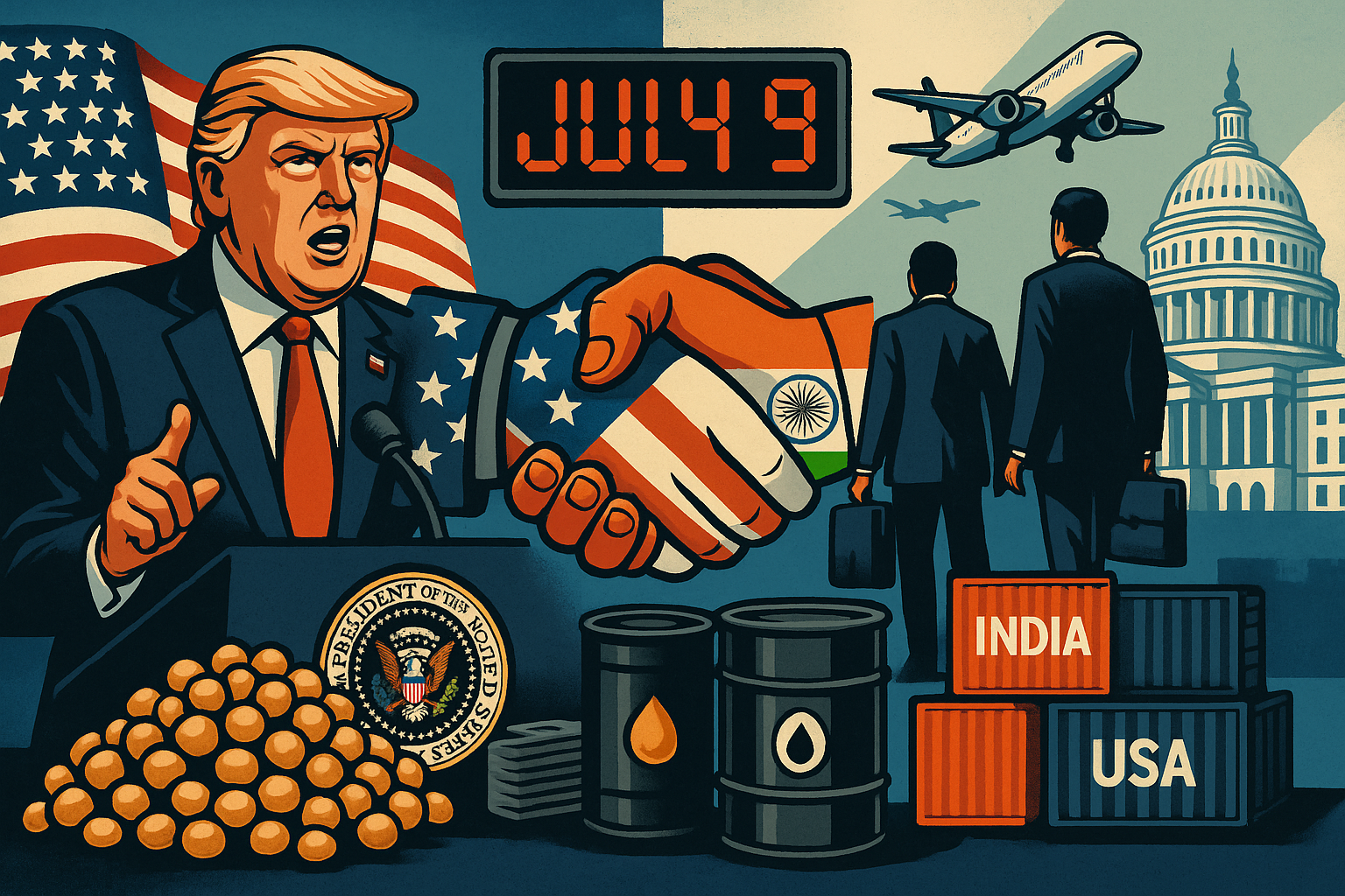 A New Deal or New Drama? India–US Trade Talks Enter Final Round
