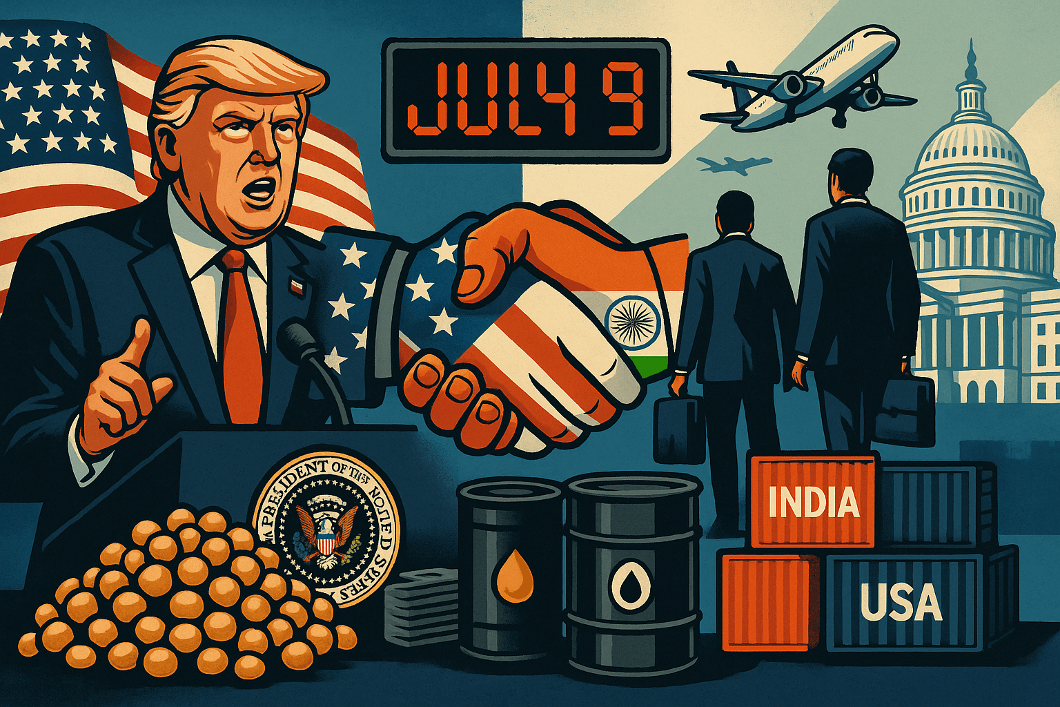 A New Deal or New Drama? India–US Trade Talks Enter Final Round