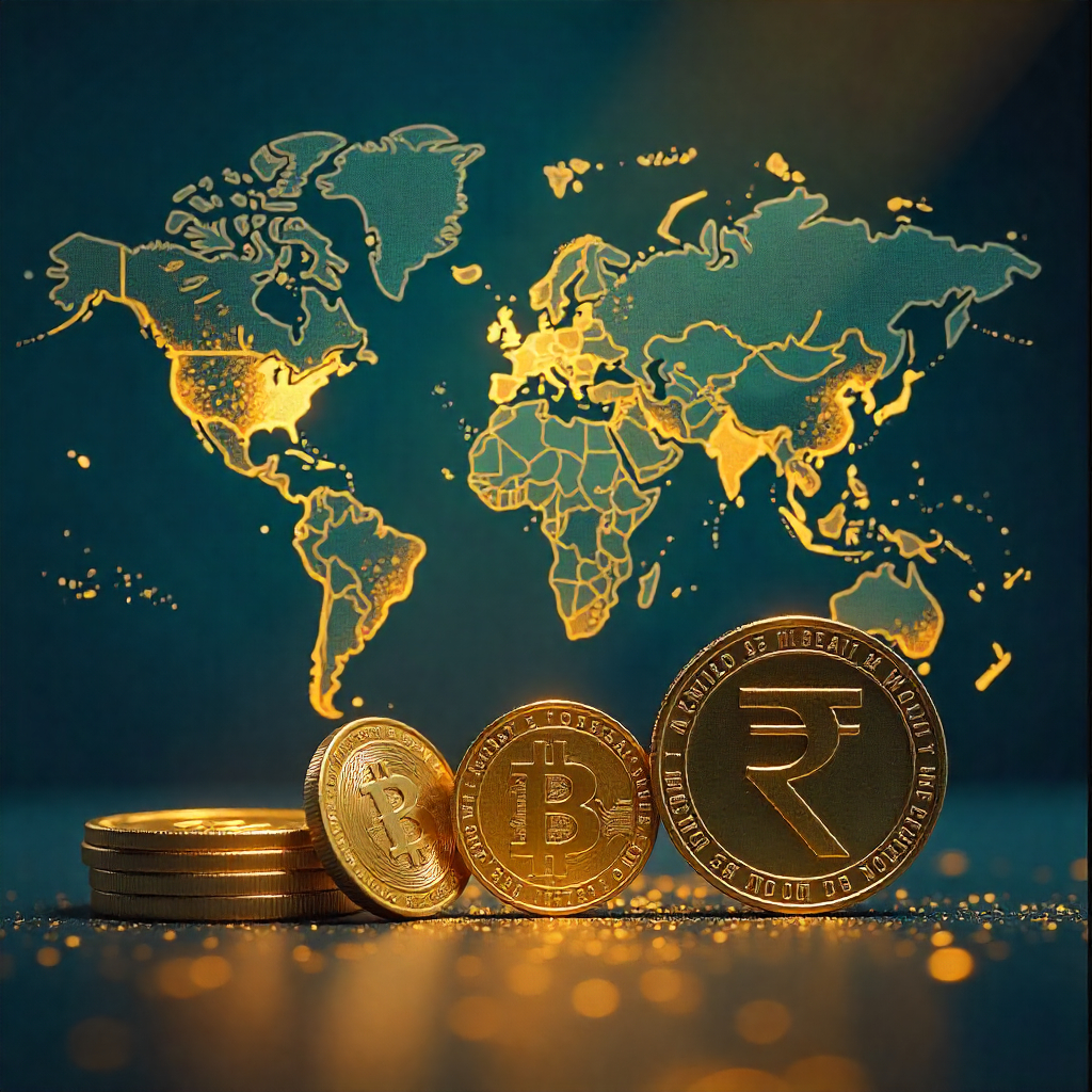 Rupee dominance in international markets
