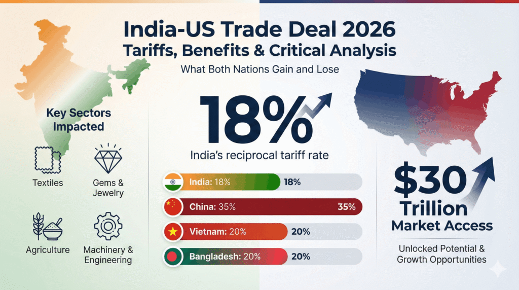 What Does India & US Gain and Lose out of India US Trade Deal 2026
