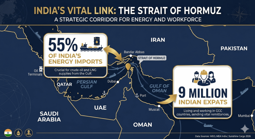 Image showing how India is navigating the West Asia War
